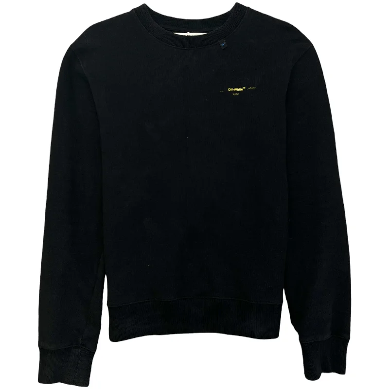 Exclusive Online Offer Men's Arrow Logo Sweatshirt Black Size S
