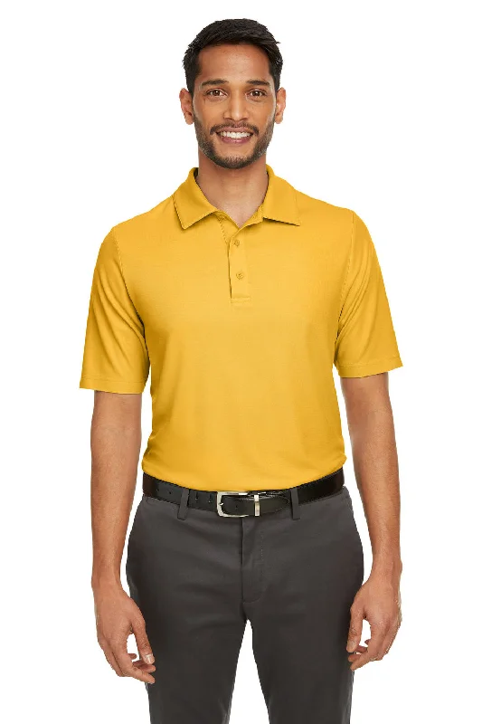 Massive Deal Core 365 Mens Fusion ChromaSoft Performance Moisture Wicking Short Sleeve Polo Shirt - Campus Gold Massive Deal Core 365 Mens Fusion ChromaSoft Performance Moisture Wicking Short Sleeve Polo Shirt - Campus Gold