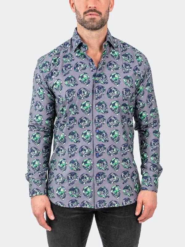 Year-End Sale Fibonacci SkullPatch Grey