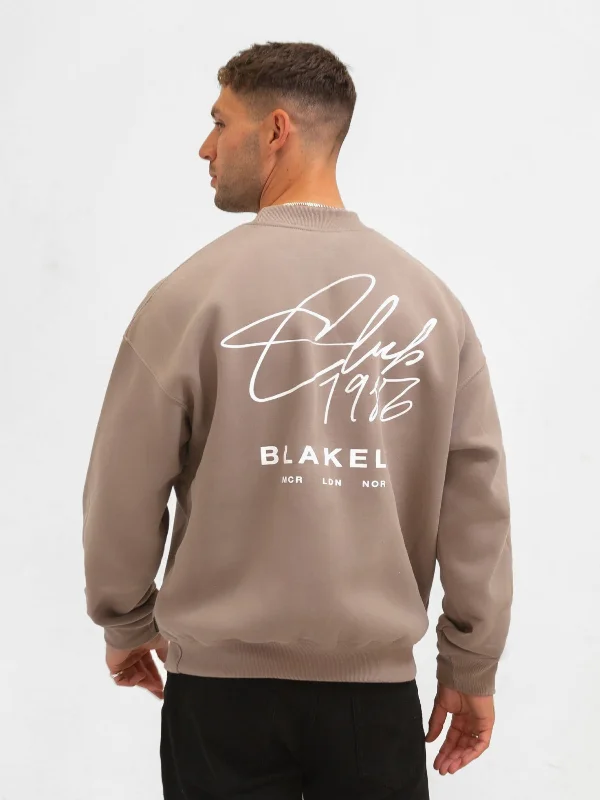 Weekend Deals You Can't Resist Club Relaxed Sweater - Brown