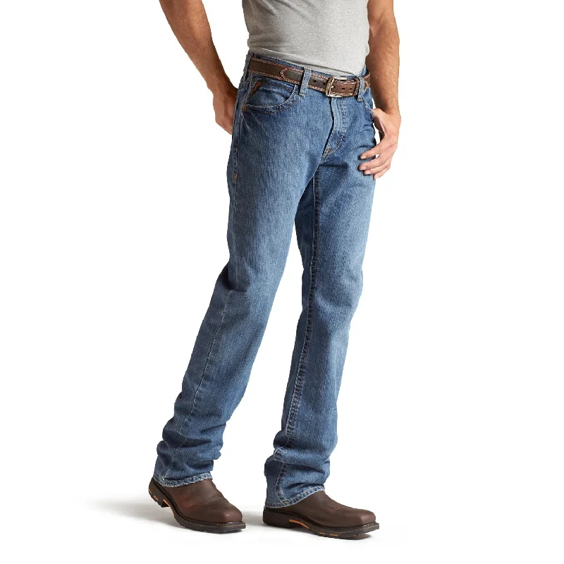 Limited Time Ariat FR Men's M4 Flint Relaxed Basic Boot Cut Jean 10012552