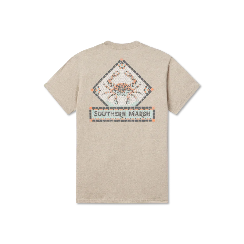 Weekend Savings Delight Mosaic Crab Tee