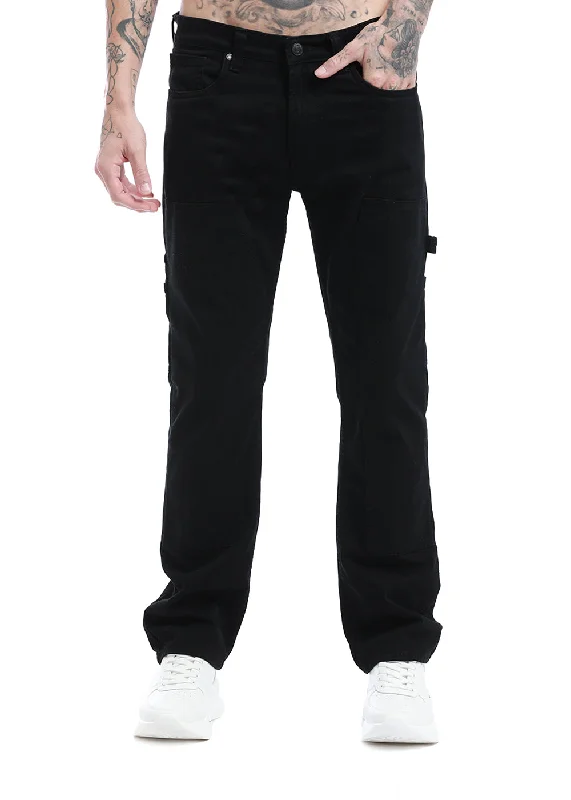 Price Drop Black cargo denim