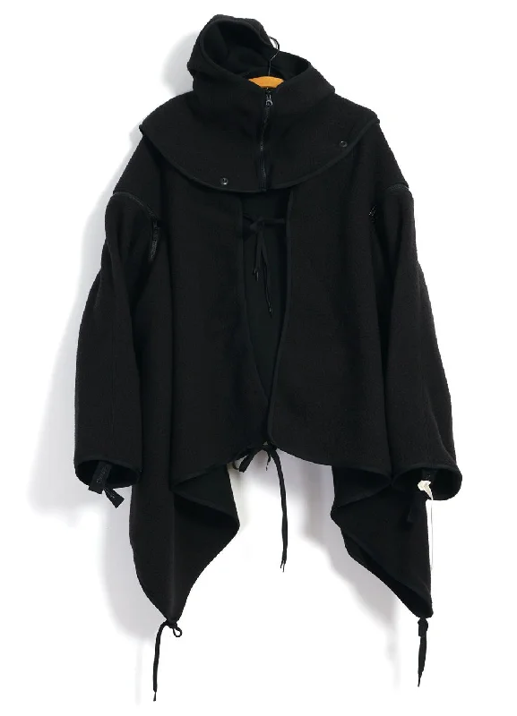 Extra Savings FOLKS PONCHO | Black