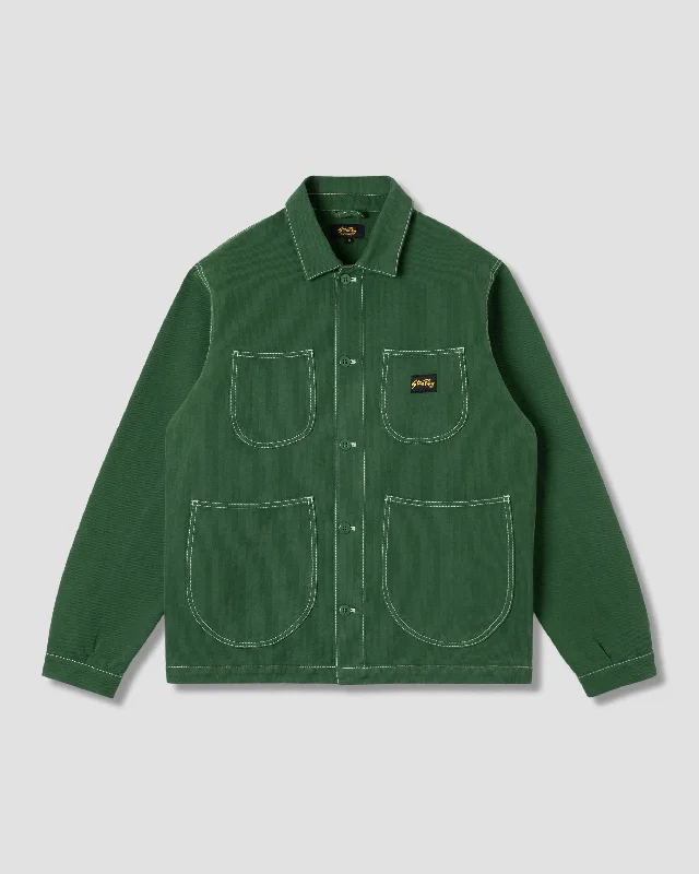 Weekend Deals That Thrill Coverall Jacket (Racing Green Bedford Cord)