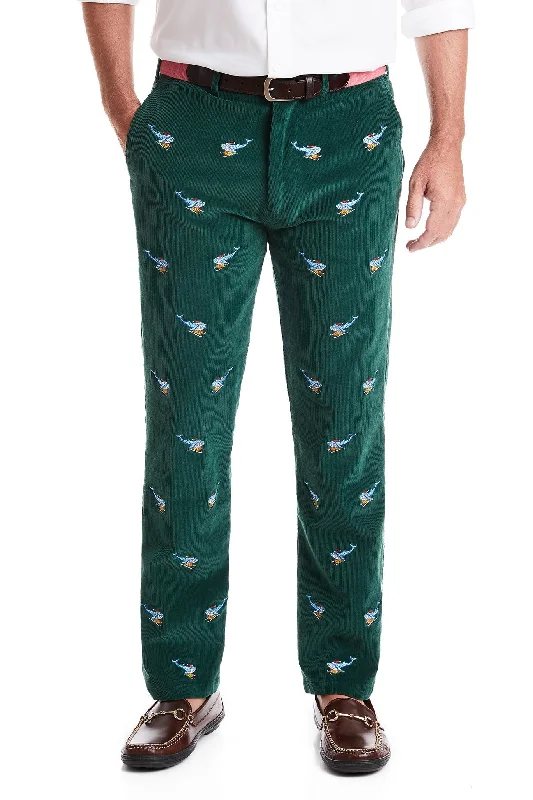 Major Savings Beachcomber Corduroy Pant Hunter with Nantucket Christmas Sleigh Ride