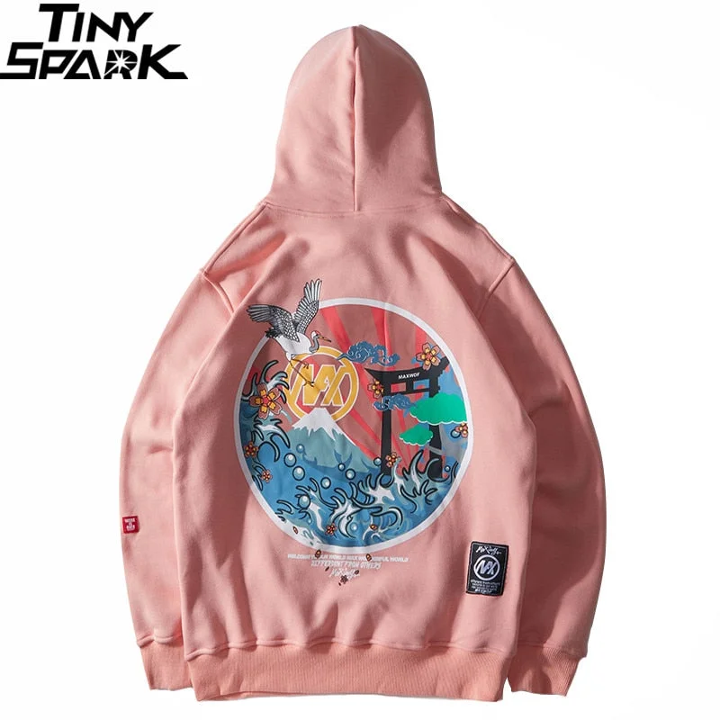 Early Bird Discount The Tiny Spark- Harajuku Fleece Hoodie