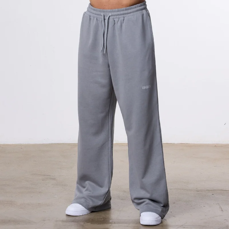 Top Pick Vanquish Essential Steel Grey Straight Leg Sweatpants