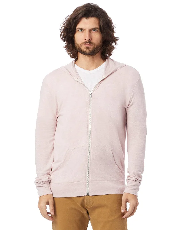 Unbeatable Prices Alternative Unisex Eco-Jersey Zip Hoodie | Eco Rose Quartz