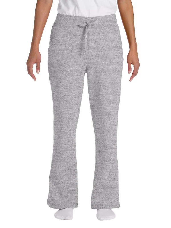 Price Break Gildan Ladies Heavy Blend 50/50 Open-Bottom Sweatpants | Purple
