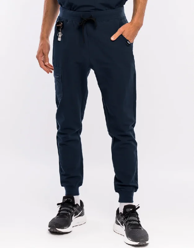 Clearance Sale Essential Jogger Scrub Pants - Midnight Navy