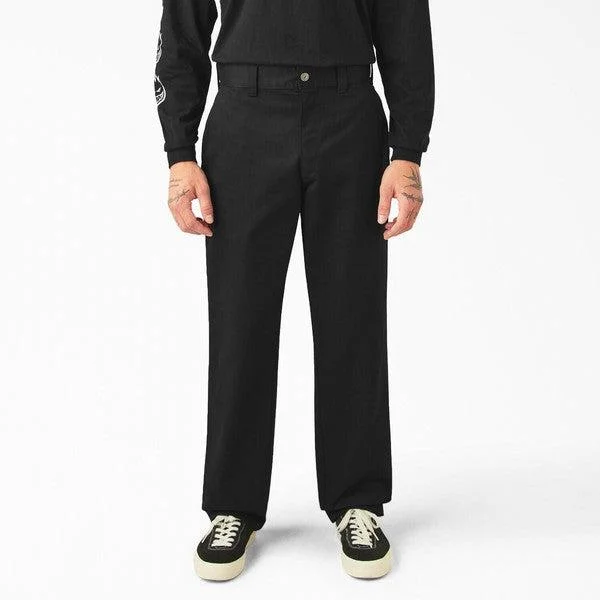 Stock Up Dickies Skateboarding x Spitfire Wheels Flannel Cuff Pants Black