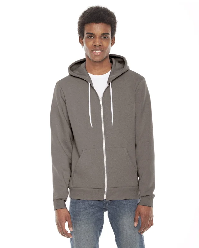 Deep Savings American Apparel Unisex Flex Fleece Zip Hoodie | Pewter