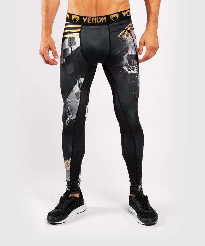 Overstock Clearance Venum Skull Tights - Black