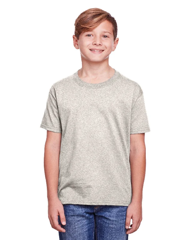 Don't Miss Out Fruit of the Loom Youth ICONIC T-Shirt | Oatmeal Heather