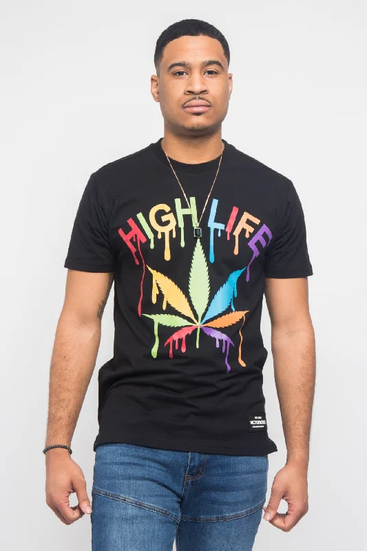 Discount Deals Colorful High Life T- Shirt