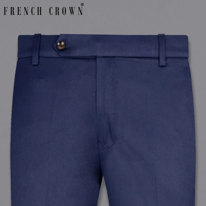 Anniversary Sale Bunting Blue Wool Rich Pant
