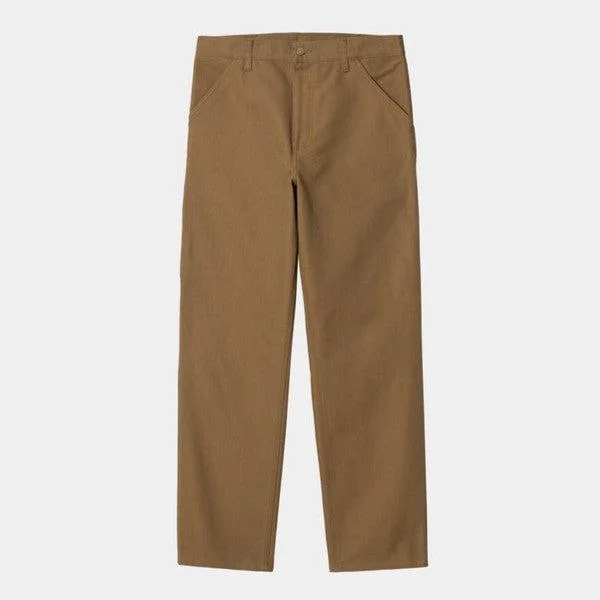 Super Deal Carhartt WIP Single Knee Pant Hamilton Brown Rigid