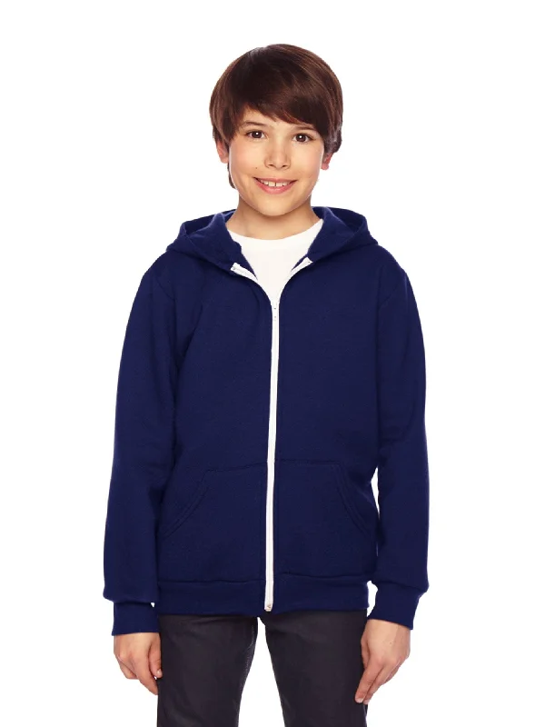 Overstock Sale American Apparel Youth Flex Fleece Zip Hoodie