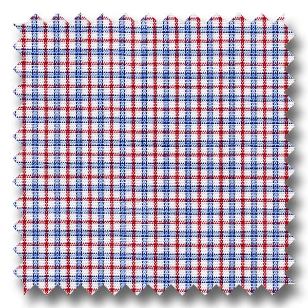 Weekend-Only Price Drops Blue and Red Check 170 2Ply Broadcloth - Custom Dress Shirt Weekend-Only Price Drops Blue and Red Check 170 2Ply Broadcloth - Custom Dress Shirt