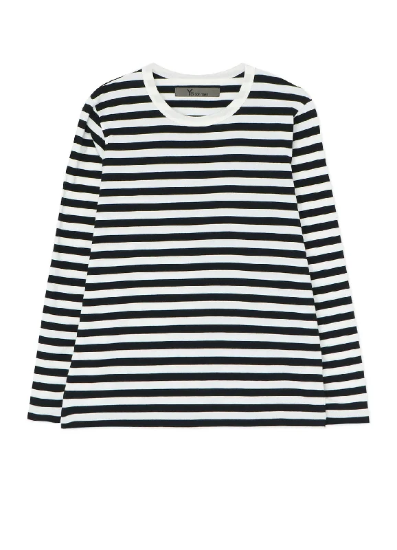 Special Offer LONG SLEEVE T-SHIRT WITH NARROW STRIPES