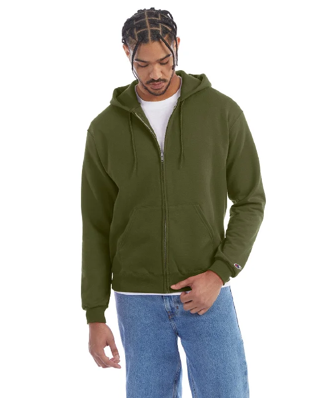 Today’s Special Champion EcoSmart Full-Zip Hoodie | Fresh Olive