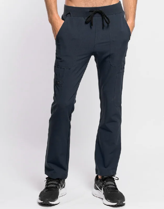 Today Only Essential Multi-Pocket Scrub Pants - Midnight Navy