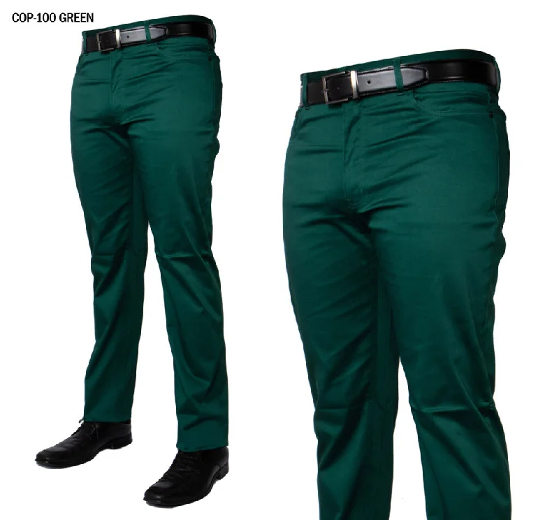 Limited Offer Prestige CP-100 Men's Stretch Jeans - Green