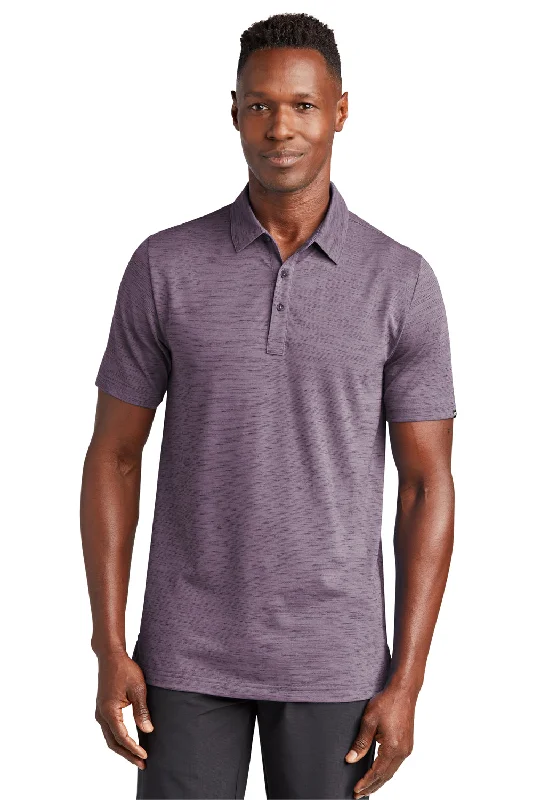 The Best Prices TravisMathew Mens Auckland Slub Wrinkle Resistant Short Sleeve Polo Shirt - Sage Purple The Best Prices TravisMathew Mens Auckland Slub Wrinkle Resistant Short Sleeve Polo Shirt - Sage Purple