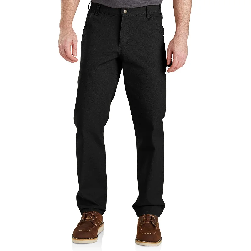 Sneak Peek Sale Carhartt Men's Rugged Flex® Relaxed Fit Duck Dungaree_Black