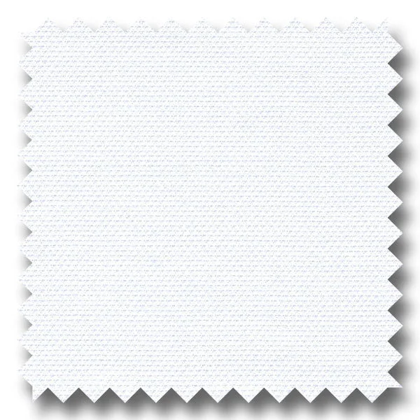 Price Drop White Solid 2Ply Royal Oxford - Custom Dress Shirt