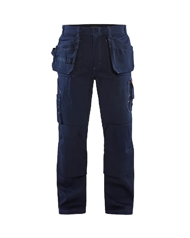 Exclusive Deal Blaklader Navy 1636 FR Pants With Utility Pockets