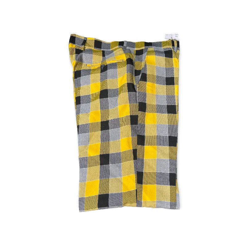 Final Offer DJ PLUS: Plaid Skinny Dress Pants ON47
