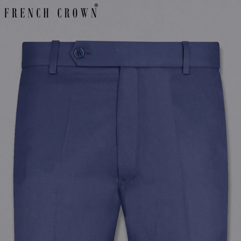 Inventory Reduction Martinique Blue Wool Rich Pant
