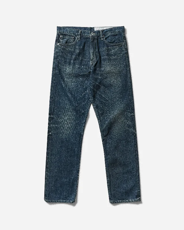 Weekend Specials to Celebrate Men's Washed Denim DP Mid Pants Indigo