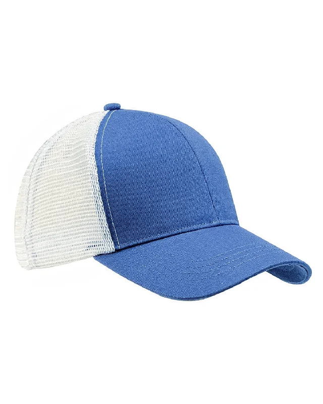 Price Buster Econscious Eco Trucker Organic/Recycled Cap | Daylght Blu/ Wht