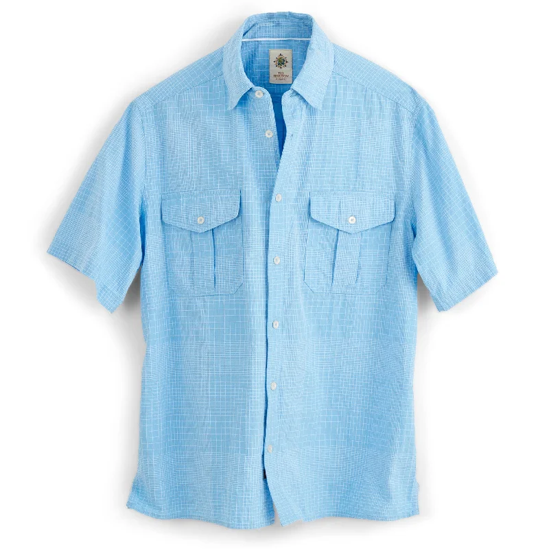 Deal of the Day Short Sleeve Laguna Ripstop Check Field Shirt