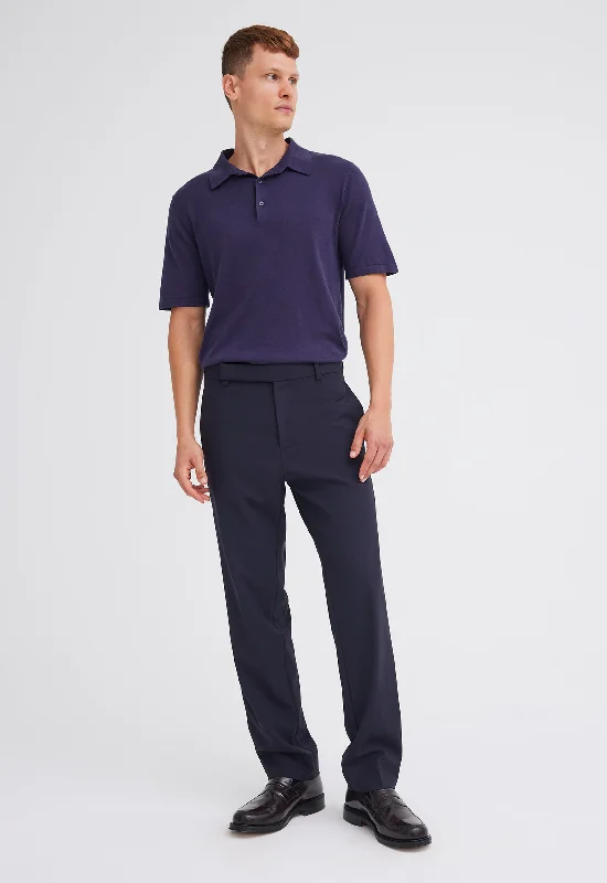 Can't Resist Claye Merino Wool Pant - Darkest Navy