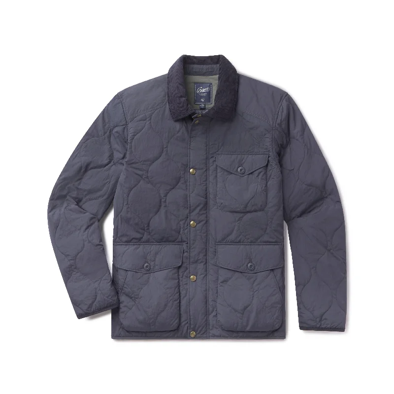 Super Sale Andrew Lightweight Quilted Jacket - Navy