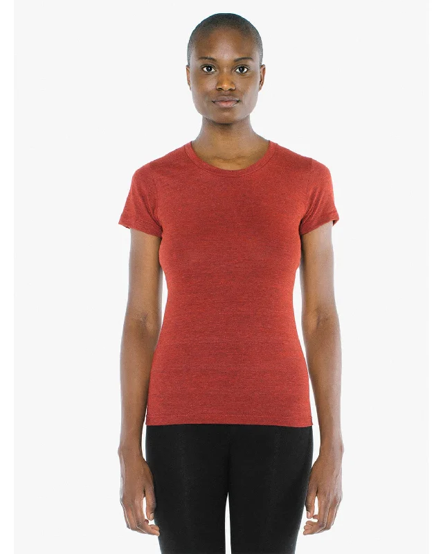 Special Savings American Apparel Ladies Triblend Short Sleeve Track T-Shirt | Tri Red Special Savings American Apparel Ladies Triblend Short Sleeve Track T-Shirt | Tri Red