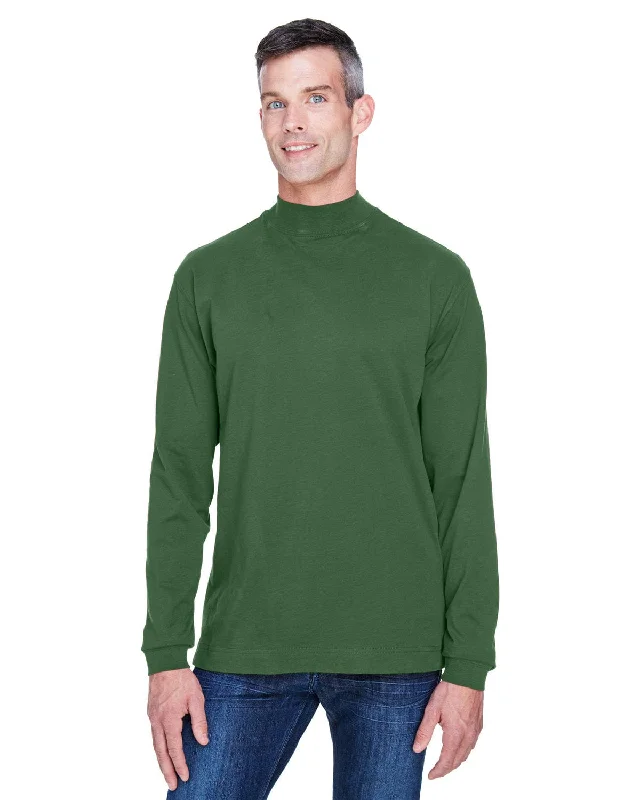 Buy More, Save More Devon & Jones Sueded Mock Turtleneck | Forest