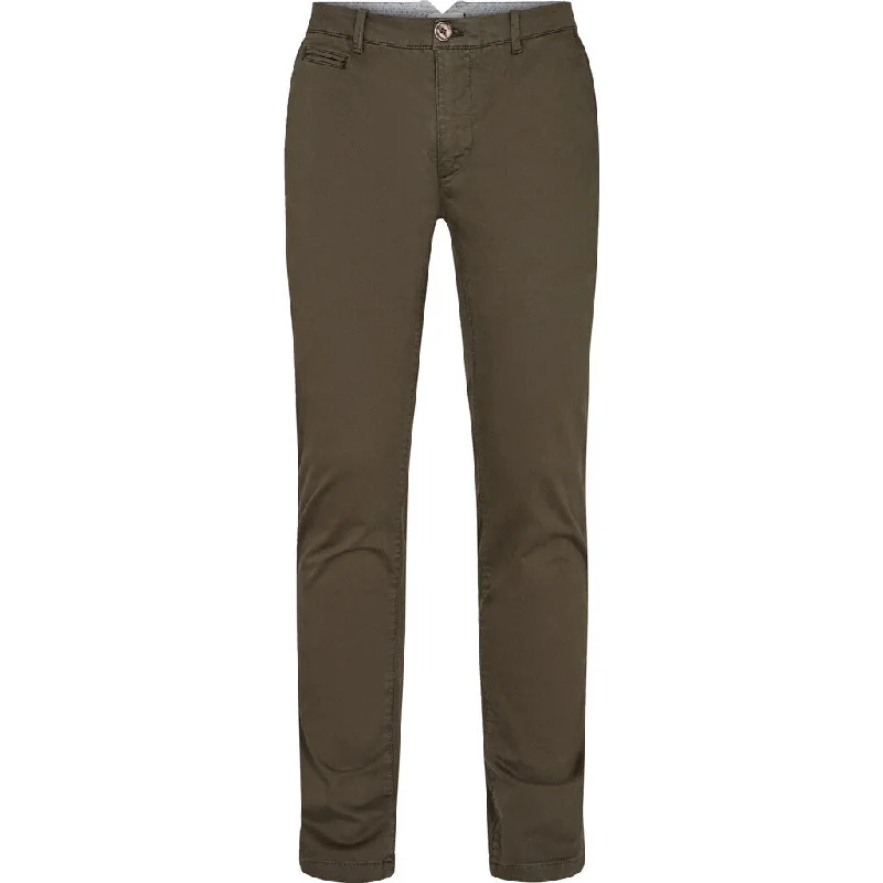 Now Available Pio Cotton Stretch Chino - AGR Army Green