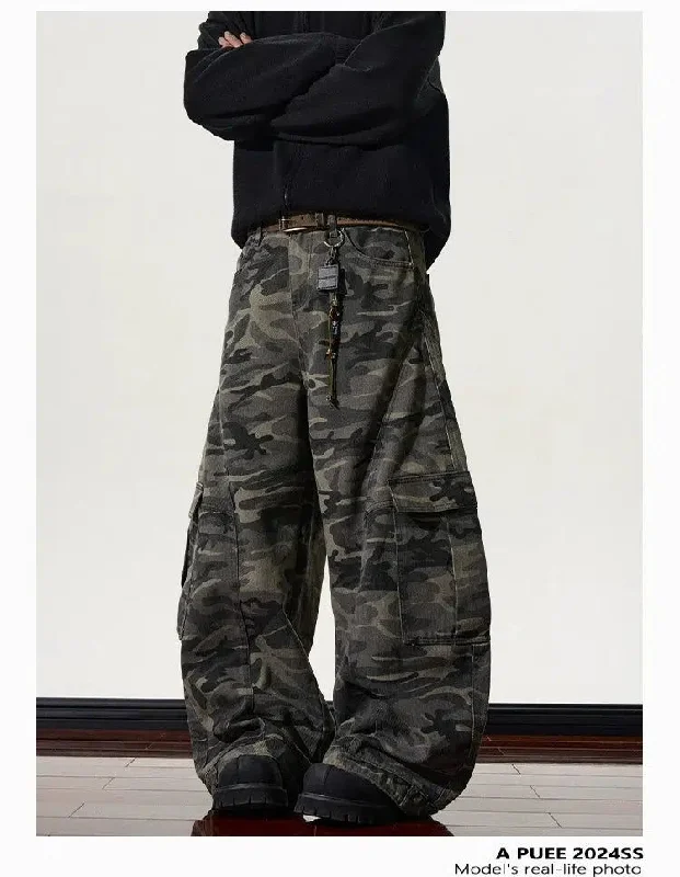 Today Only Baggy Fit Camouflage Cargo Pants