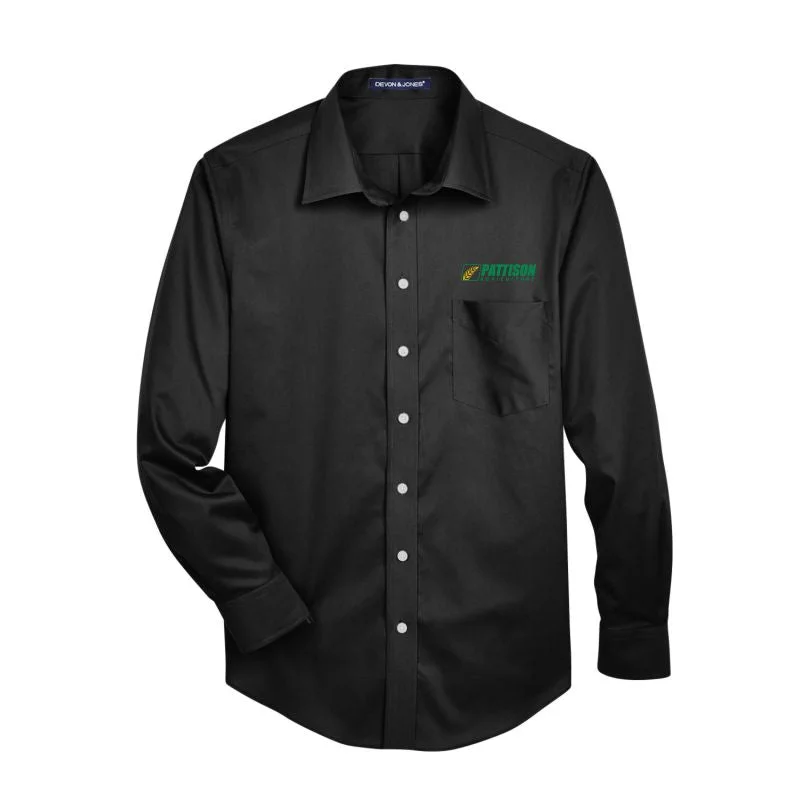 Weekend Bargains to Love Men's Tall Devon & Jones CrownLux Solid Stretch Twill Shirt