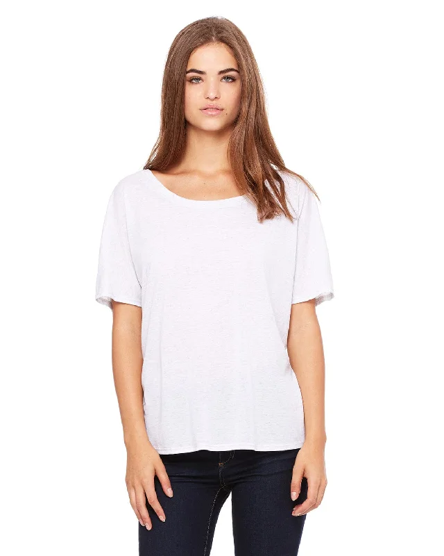 Sale Event Bella+Canvas Ladies Slouchy T-Shirt | Wht Fleck Trbd
