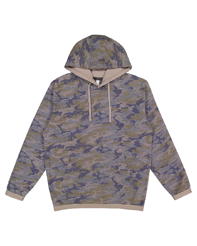 Major Savings LAT Statement Fleece Pullover Hoodie | Vin Camo/ Titanm