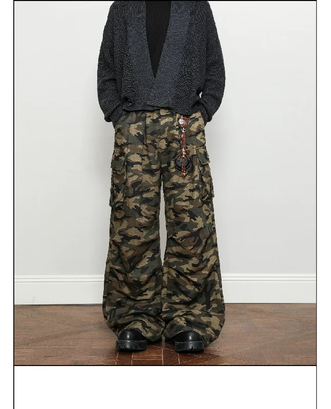Shop Now Big Pocket Camouflage Cargo Pants