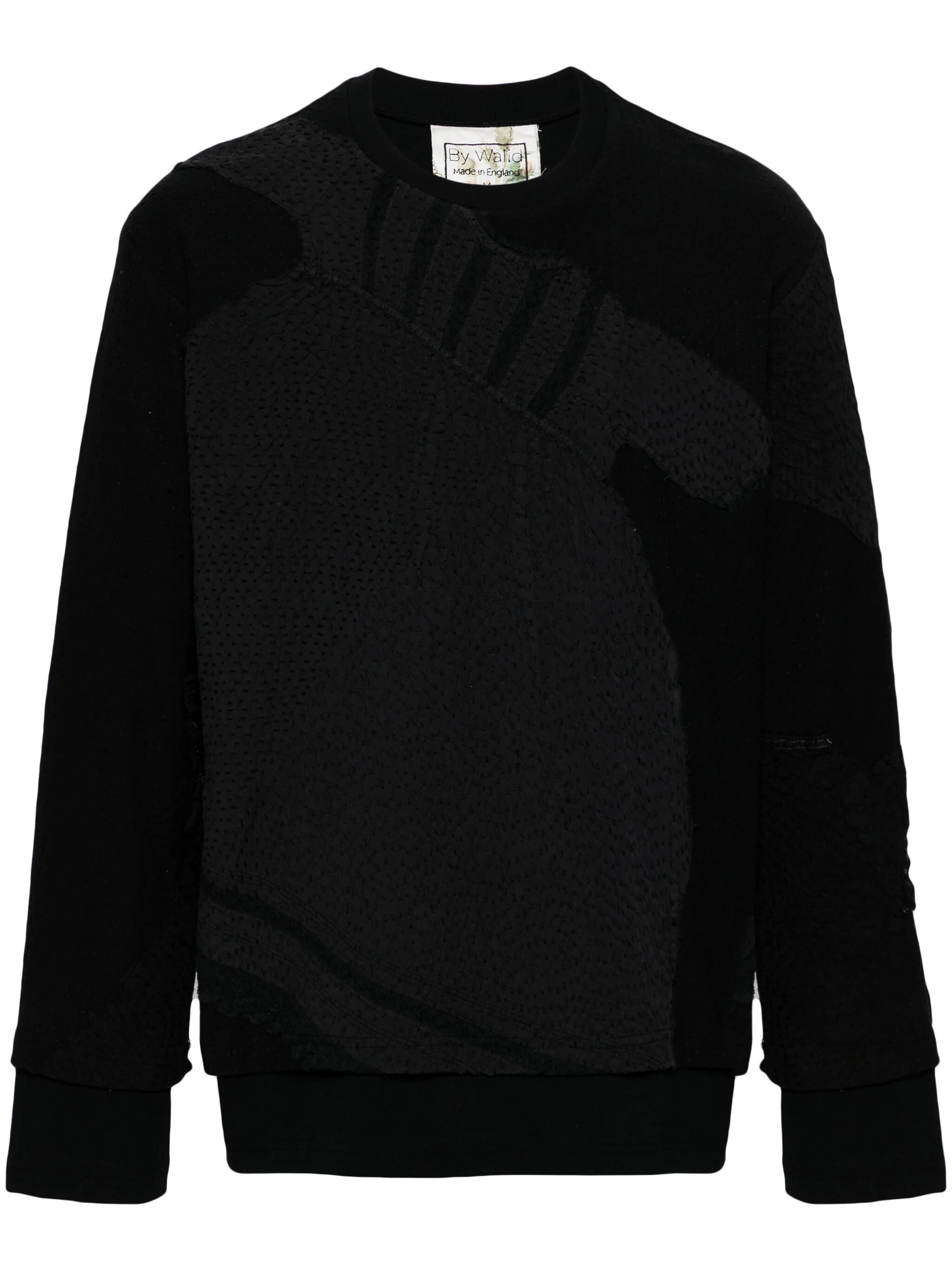 Exclusive Weekend Offers Inside Panelled Cotton Sweatshirt