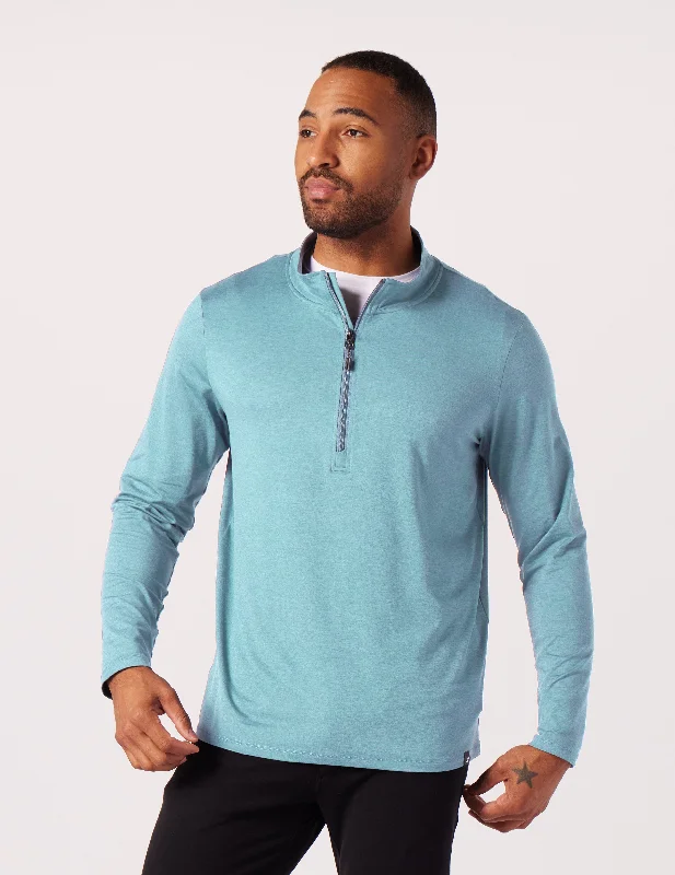 Loyalty Reward Tahoe 1/4 Zip: Hydrangea Marble