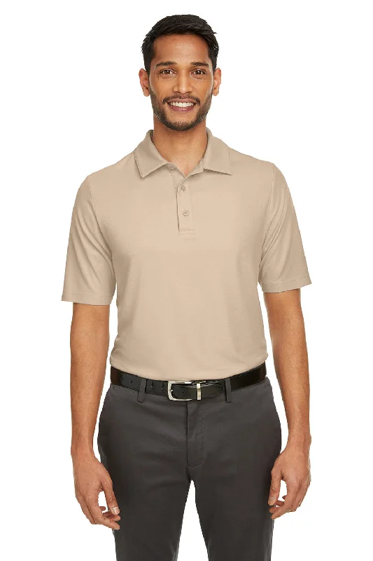 Best Seller Core 365 Mens Fusion ChromaSoft Performance Moisture Wicking Short Sleeve Polo Shirt - Stone Best Seller Core 365 Mens Fusion ChromaSoft Performance Moisture Wicking Short Sleeve Polo Shirt - Stone